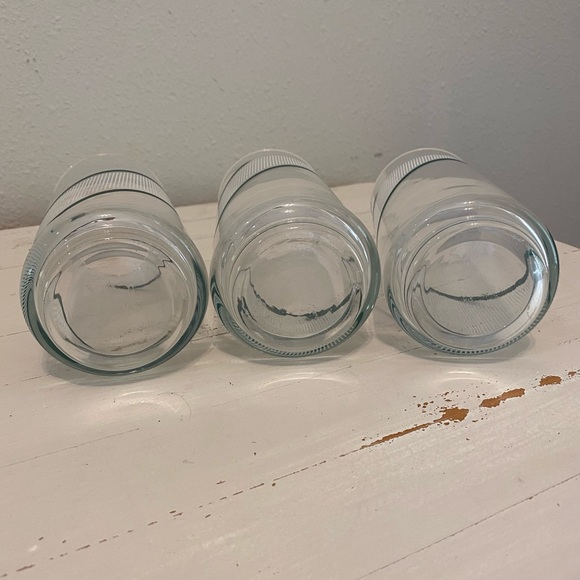 Georges Briard Set of 3 Crisa Drinking Glass Green and White - Picture 11 of 11